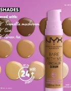 NYX Professional Makeup Bare With Me Concealer Serum hydratační korektor 2 v 1 odstín 04 Beige 96 ml