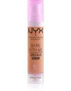 NYX Professional Makeup Bare With Me Concealer Serum hydratační korektor 2 v 1 odstín 8.5 Caramel 96 ml
