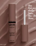 NYX Professional Makeup Butter Gloss lesk na rty odstín 05 Créme Brulee 8 ml