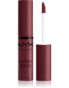 NYX Professional Makeup Butter Gloss lesk na rty odstín 22 Devil's Food Cake 8 ml