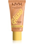 NYX Professional Makeup Buttermelt Glaze rozjasňující tónovací fluid SPF 30 odstín 02 Vanilla Bean Butta 30 ml