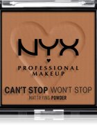 NYX Professional Makeup Can't Stop Won't Stop Mattifying Powder matující pudr odstín 08 Mocha 6 g