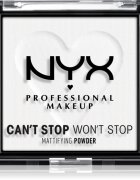 NYX Professional Makeup Can't Stop Won't Stop Mattifying Powder matující pudr odstín 11 Bright Translucent 6 g