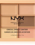 NYX Professional Makeup Conceal. Correct. Contour konturovací a korekční paletka odstín 01 Light 6 x 1.5 g