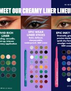 NYX Professional Makeup Epic Inky Stix gelové oční linky odstín 14 Electric Emerald 0.1 g