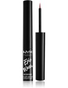 NYX Professional Makeup Epic Wear Liquid Liner tekuté linky na oči s matným finišem odstín 07 Red 3.5 ml