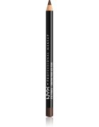 NYX Professional Makeup Eye and Eyebrow Pencil precizní tužka na oči odstín 931 Black Brown 1.2 g
