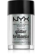 NYX Professional Makeup Face & Body Glitter Brillants třpytky na obličej i tělo odstín 07 Ice 2.5 g