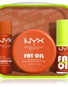 NYX Professional Makeup Fat Oil Body sada na tělo s vůní Caramelt Mami 3 ks