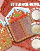 NYX Professional Makeup Gingerbaddie Land Buttermelt paletka rozjasňovačů a tvářenek odstín Deep 1 ks