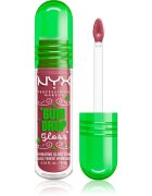 NYX Professional Makeup Gingerbaddie Land Gum Drop lesk na rty odstín 02 Bubblegum Burst 1 ks