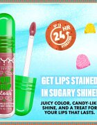 NYX Professional Makeup Gingerbaddie Land Gum Drop lesk na rty odstín 02 Bubblegum Burst 1 ks