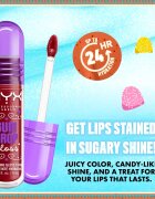 NYX Professional Makeup Gingerbaddie Land Gum Drop lesk na rty odstín 03 Cranberry Splash 1 ks