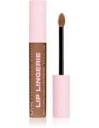 NYX Professional Makeup Lip Lingerie XXL tekutá rtěnka s matným finišem odstín 29 - Hot Caramelo 4 ml
