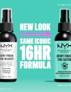 NYX Professional Makeup Makeup Setting Spray Dewy fixační sprej 180 ml
