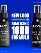 NYX Professional Makeup Makeup Setting Spray Matte fixační sprej 180 ml