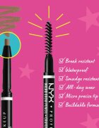 NYX Professional Makeup Micro Brow Pencil tužka na obočí odstín 01 Taupe 0.09 g