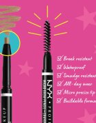 NYX Professional Makeup Micro Brow Pencil tužka na obočí odstín 3.5 Rich Auburn 0.09 g