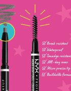NYX Professional Makeup Micro Brow Pencil tužka na obočí odstín 7.5 Grey 0.09 g