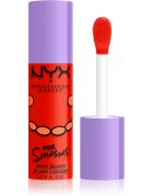 NYX Professional Makeup The Simpsons Fat Cheeks tekutá tvářenka odstín Snarky Scarlet 8 ml