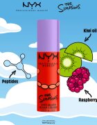 NYX Professional Makeup The Simpsons Fat Cheeks tekutá tvářenka odstín Snarky Scarlet 8 ml