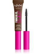 NYX Professional Makeup Thick it Stick It Brow Mascara řasenka na obočí odstín 06 Brunette 7 ml