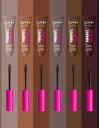 NYX Professional Makeup Thick it Stick It Brow Mascara řasenka na obočí odstín 08 - Black 7 ml