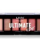 NYX Professional Makeup Ultimate Edit Petite Shadow paletka očních stínů odstín 01 Warm Neutrals 6x1.2 g