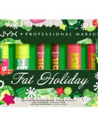 NYX Professional Makeup Xmas Fat Holiday dárková sada na rty 6 ks