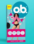 o.b. Classic menstruační kalhotky pro silnou menstruaci velikost M/L 1 ks