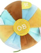 O.B Designs Sensory Ball plyšová hračka Autumn Blue 3m+ 1 ks