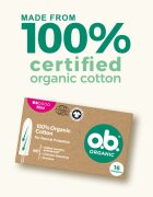 o.b. Organic Mini tampony 16 ks
