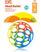 Oball Classic Easy-Grasp Toy hračka pro děti od narození color mix 1 ks