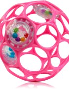 Oball Rattle chrastítko 0 m+ Dark pink 1 ks