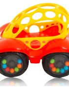 Oball Rattle & Roll autíčko pro děti Red 3m+ 1 ks