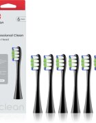 Oclean Professional Clean P1C5 náhradní hlavice černé 6 ks