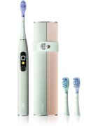 Oclean X Ultra 20 Set sonický zubní kartáček + 2 náhradní hlavice s cestovním pouzdrem Green