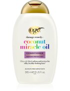 OGX Coconut Miracle Oil kondicionér pro posílení vlasů s kokosovým olejem 385 ml