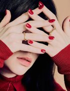 OHORA Gel Nail Sticker N Addict nálepky na nehty odstín NB-022 30 ks