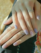 OHORA Gel Nail Sticker N Afterglow nálepky na nehty odstín ND-196 30 ks