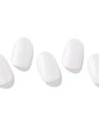 OHORA Gel Nail Sticker N Clean White nálepky na nehty odstín NB-048 1 ks