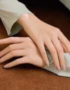 OHORA Gel Nail Sticker N Cream Beige nálepky na nehty odstín NB-075 1 ks