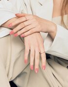 OHORA Gel Nail Sticker N Cream Glow nálepky na nehty odstín NB-091 1 ks