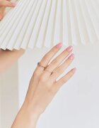 OHORA Gel Nail Sticker N Cream Pink nálepky na nehty odstín NB-090 1 ks