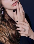 OHORA Gel Nail Sticker N Onyx nálepky na nehty odstín NB-023 1 ks