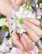 OHORA Gel Nail Sticker N Petal Rain nálepky na nehty odstín ND-351 1 ks