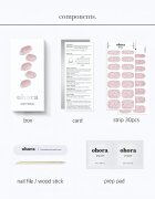 OHORA Gel Nail Sticker N Pixie Dust nálepky na nehty odstín NB-020 ks