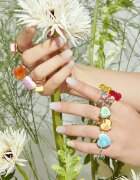 OHORA Gel Nail Sticker N Veil nálepky na nehty odstín ND-361 1 ks
