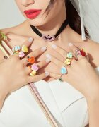 OHORA Gel Nail Sticker N Veil nálepky na nehty odstín ND-361 1 ks