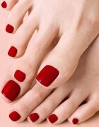 OHORA Gel Nail Sticker P Basic Pedicure nálepky na nehty na nohy odstín PBS-004 30 ks